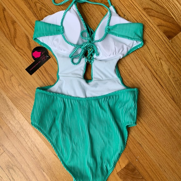 One Piece Cut-Out Swimsuit NWT - Picture 2 of 2